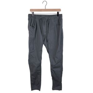 BYLT Men's Weekender Pant Size Large Grey Ripstop Performance Jogger Gorpcore